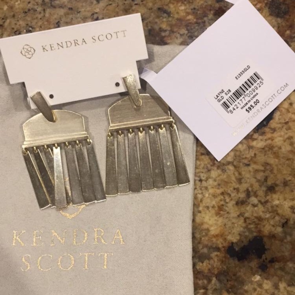 Kendra Scott Gold Layne Earrings